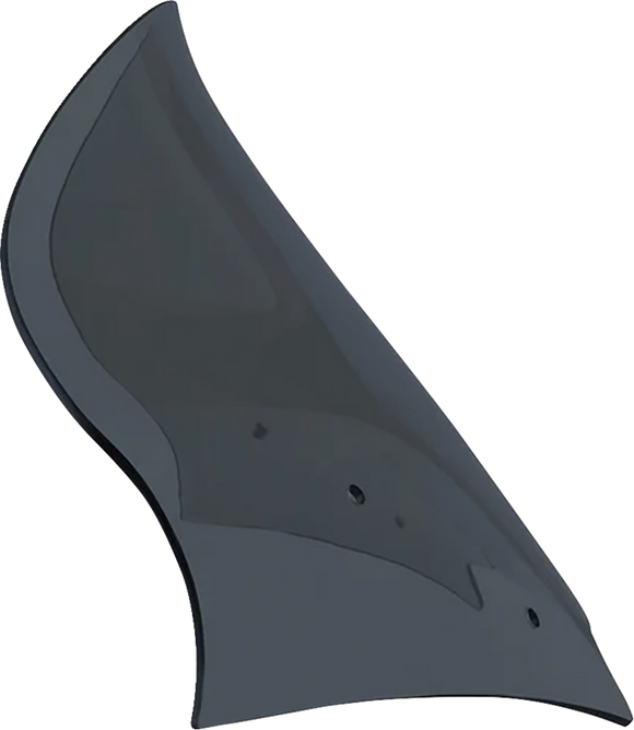 KLOCK WERKS Flare* Windshield - 12" - Dark Smoke - FLTRX KWW-01-0705-DS