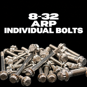 BAMCO 8-32 ARP Individual Bolts, ARP stainless steel 12 point bolts sold individually