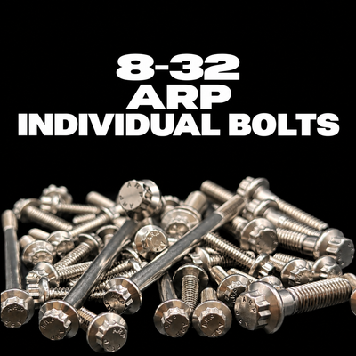 BAMCO 8-32 ARP Individual Bolts, ARP stainless steel 12 point bolts sold individually