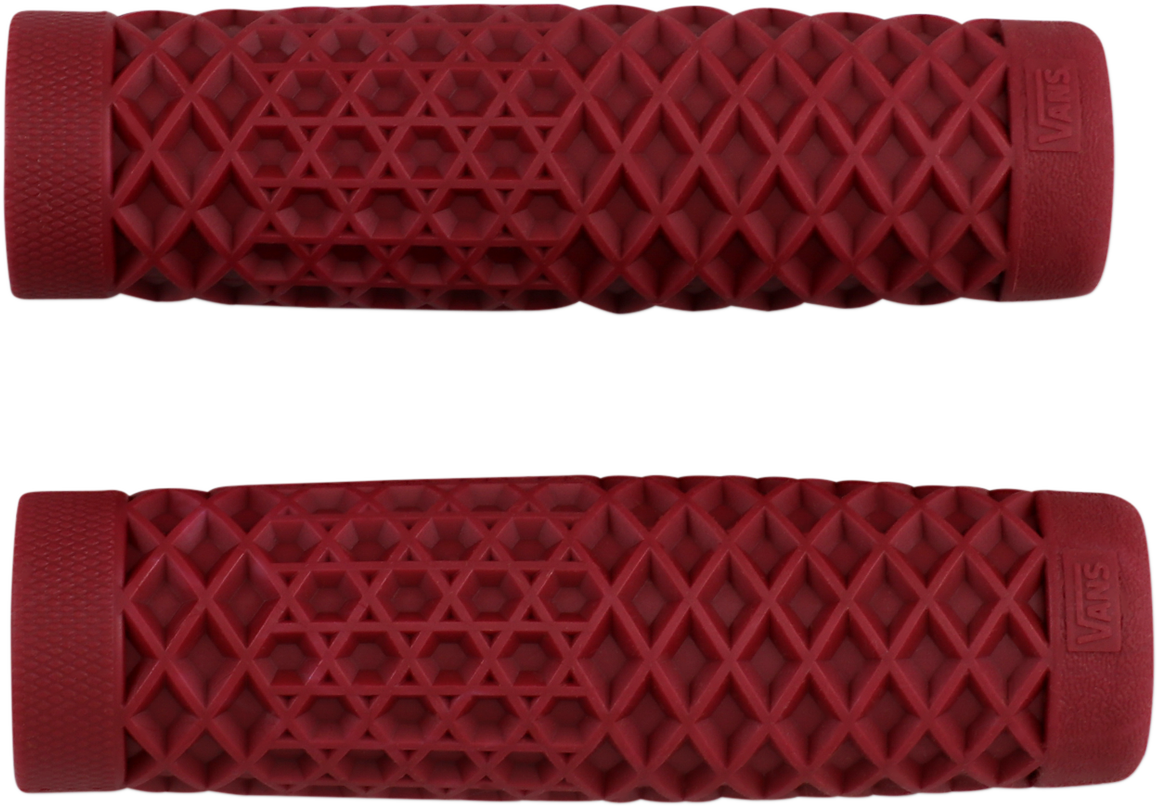 ODI Vans Grips - 1" - Oxblood B02VTDR
