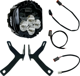 CUSTOM DYNAMICS Headlight - Shark Demon - for Road Warrior Fairing SD2-MSRW-W