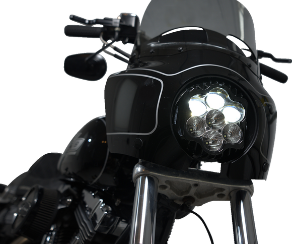 CUSTOM DYNAMICS Headlight - Shark Demon - for Road Warrior Fairing SD2-MSRW-W
