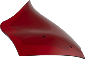 KLOCK WERKS Kolor Flare* Windshield - 10" - Red - FLTR KWW-01-0715