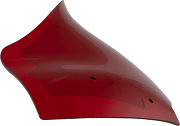 KLOCK WERKS Kolor Flare* Windshield - 10" - Red - FLTR KWW-01-0715