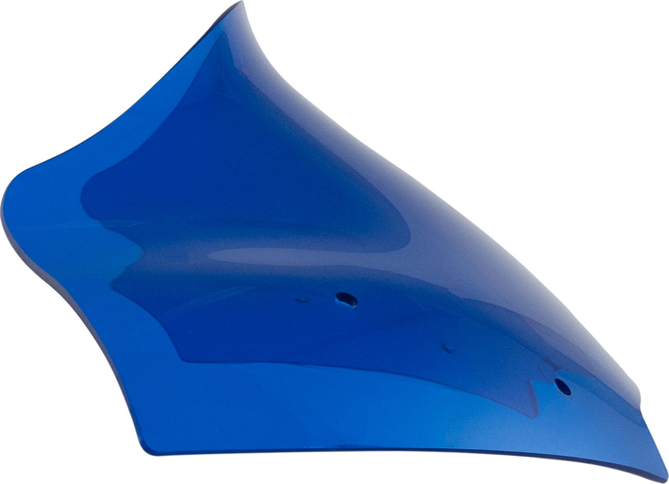 KLOCK WERKS Kolor Flare* Windshield - 10" - Blue - FLTR KWW-01-0719