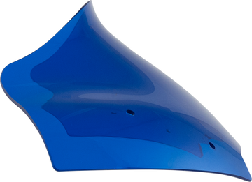 KLOCK WERKS Kolor Flare* Windshield - 10" - Blue - FLTR KWW-01-0719