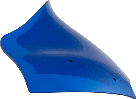 KLOCK WERKS Kolor Flare* Windshield - 10" - Blue - FLTR KWW-01-0719