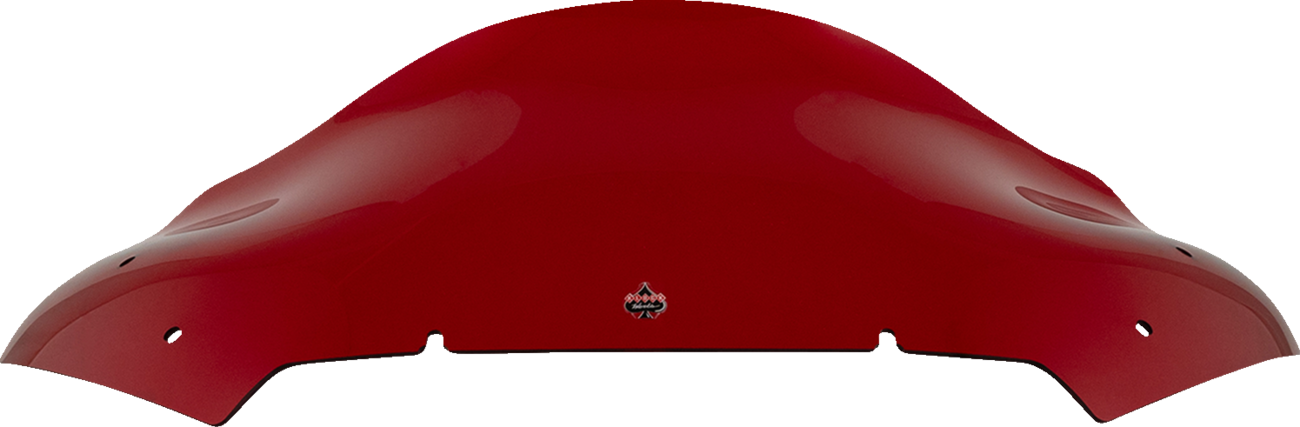 KLOCK WERKS Kolor Flare* Windshield - 10" - Red - FLTR KWW-01-0715