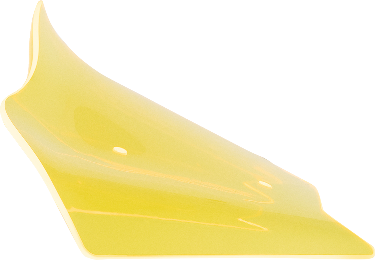 KLOCK WERKS Kolor Flare* Windshield - 8" - Yellow Ice - FLHX KWW-01-0725