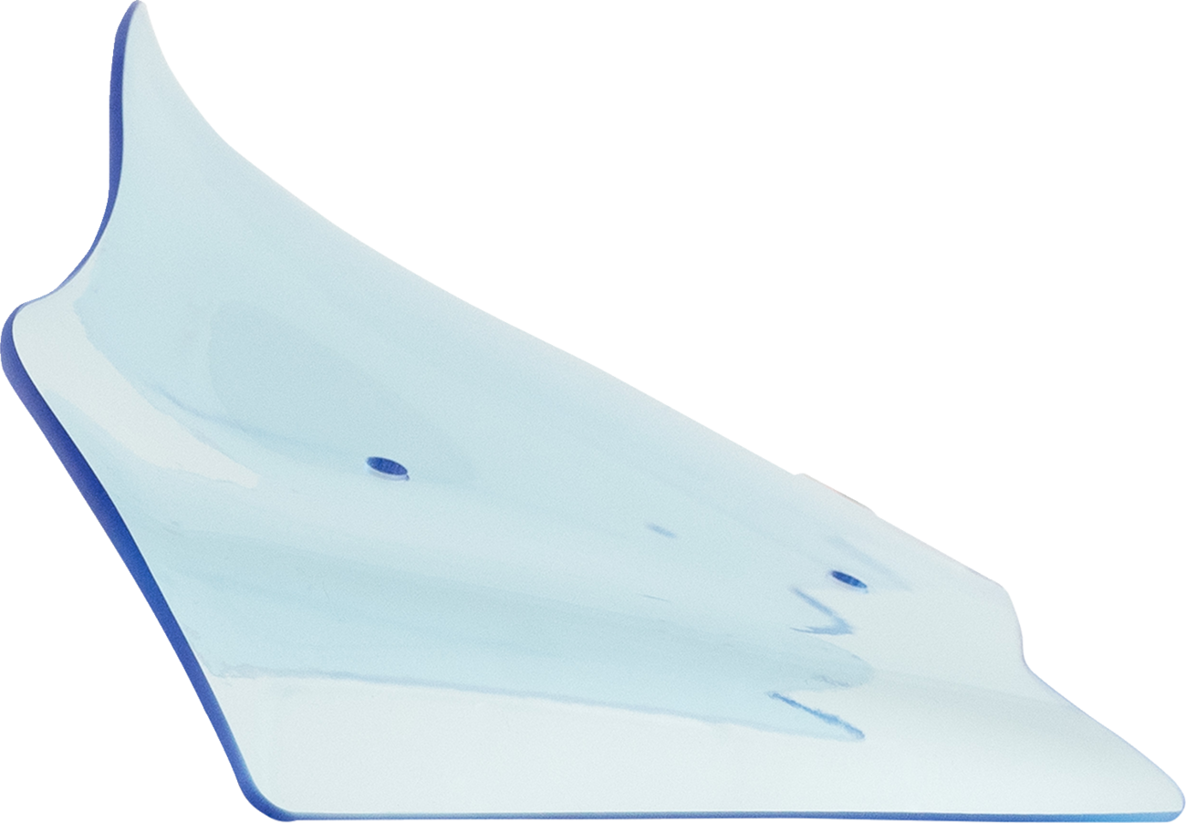 KLOCK WERKS Kolor Flare* Windshield - 8" - Blue Ice - FLHX KWW-01-0727