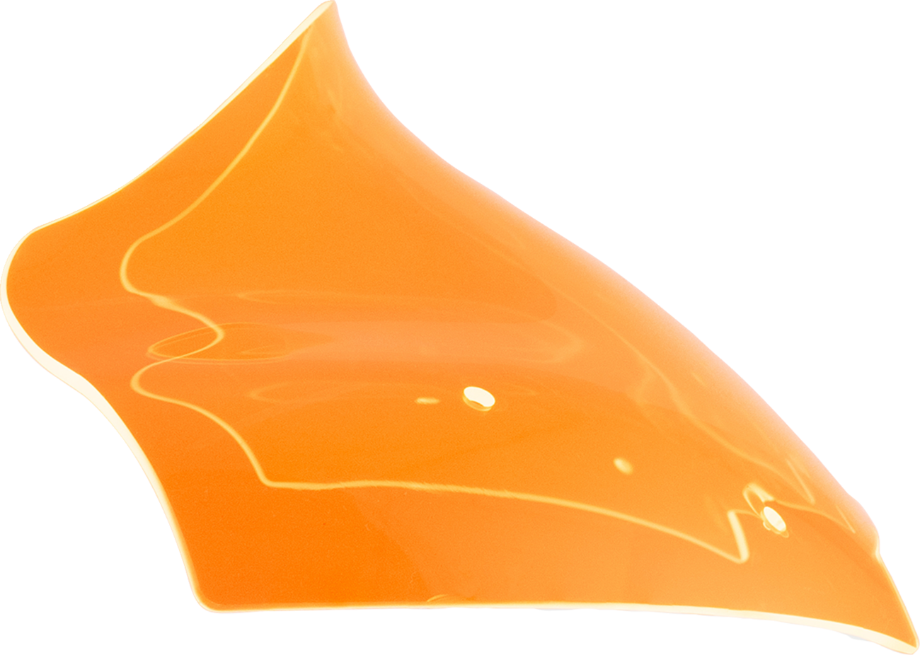 KLOCK WERKS Kolor Flare* Windshield - 10" - Orange Ice - FLTR KWW-01-0711