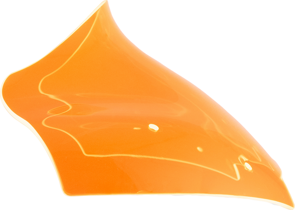 KLOCK WERKS Kolor Flare* Windshield - 10" - Orange Ice - FLTR KWW-01-0711