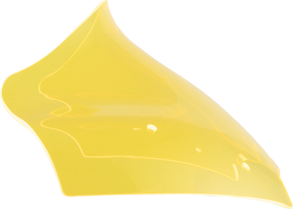 KLOCK WERKS Kolor Flare* Windshield - 10" - Yellow Ice - FLTR KWW-01-0712