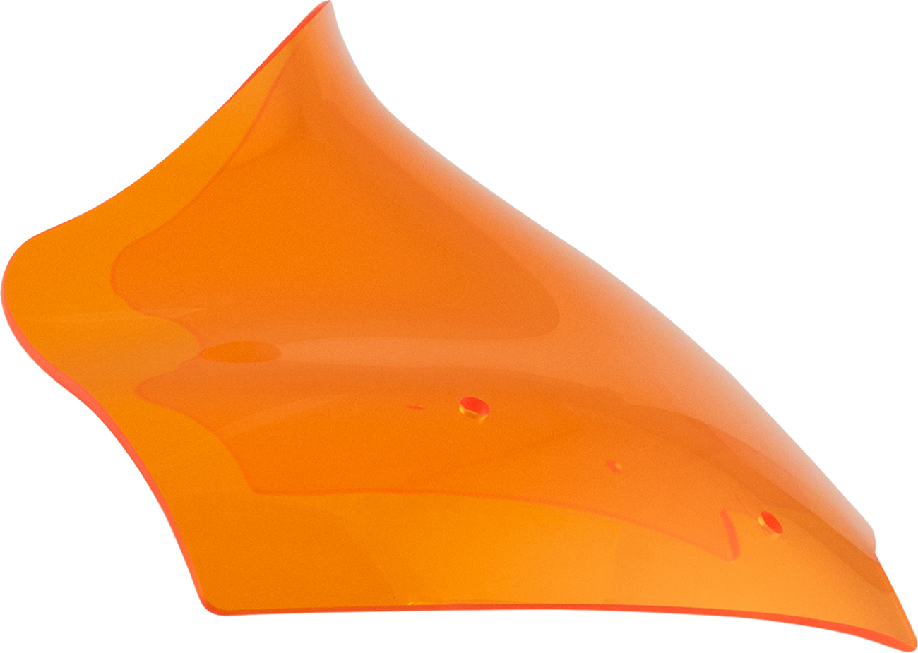 KLOCK WERKS Kolor Flare* Windshield - 10" - Orange - FLTR KWW-01-0716