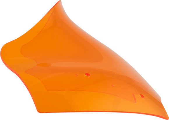 KLOCK WERKS Kolor Flare* Windshield - 10" - Orange - FLTR KWW-01-0716