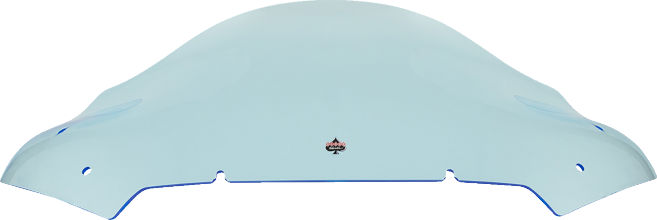KLOCK WERKS Kolor Flare* Windshield - 10" - Blue Ice - FLTR KWW-01-0714