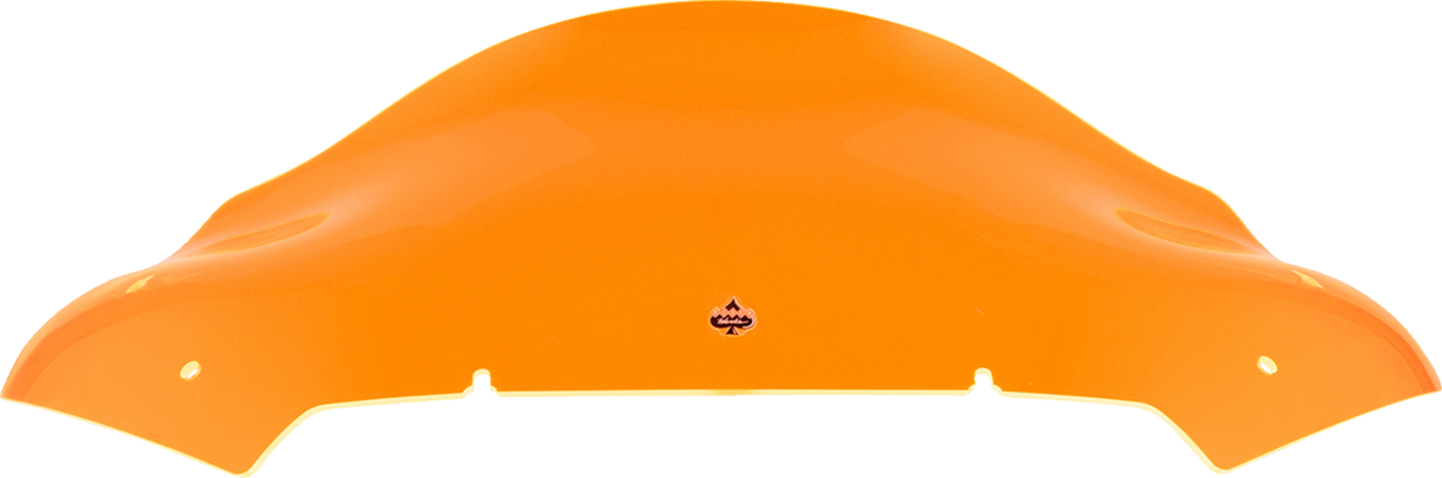 KLOCK WERKS Kolor Flare* Windshield - 10" - Orange Ice - FLTR KWW-01-0711