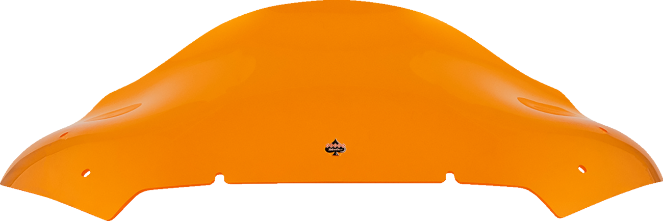 KLOCK WERKS Kolor Flare* Windshield - 10" - Orange - FLTR KWW-01-0716