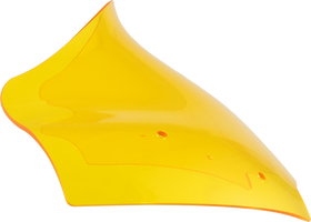 KLOCK WERKS Kolor Flare* Windshield - 10" - Yellow - FLTR KWW-01-0717