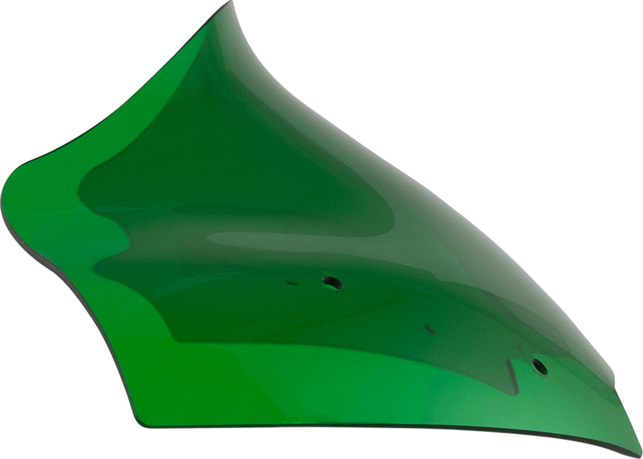 KLOCK WERKS Kolor Flare* Windshield - 10" - Green - FLTR KWW-01-0718
