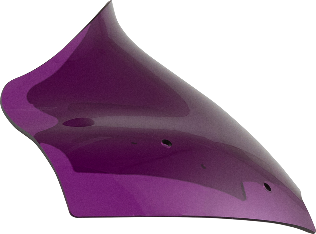 KLOCK WERKS Kolor Flare* Windshield - 10" - Purple - FLTR KWW-01-0720