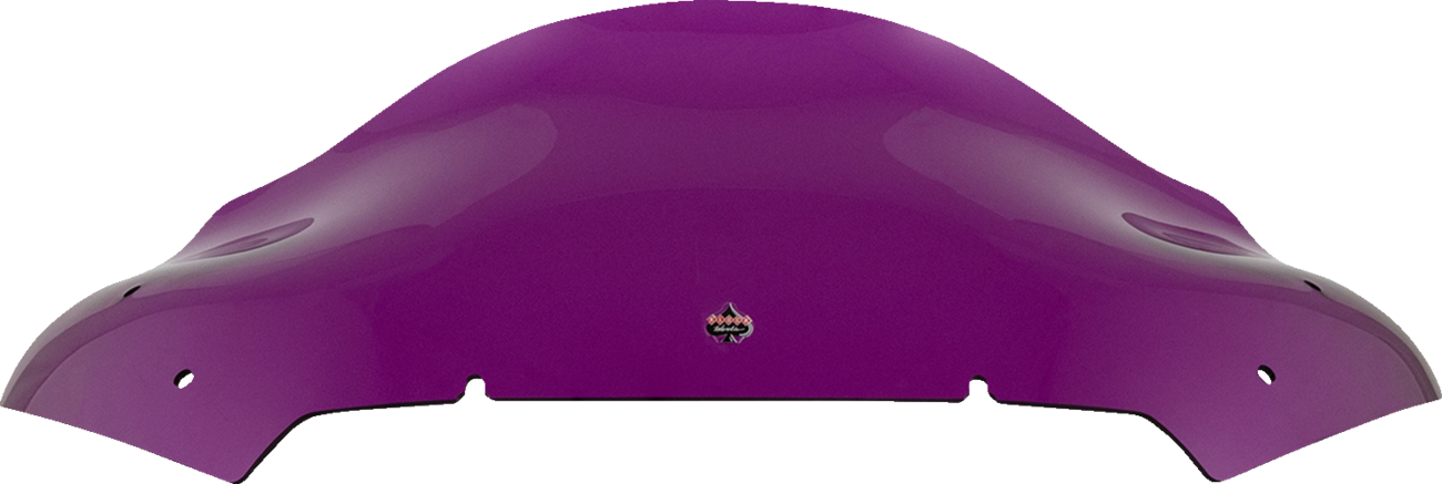 KLOCK WERKS Kolor Flare* Windshield - 10" - Purple - FLTR KWW-01-0720