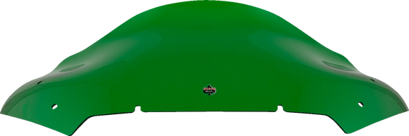 KLOCK WERKS Kolor Flare* Windshield - 10" - Green - FLTR KWW-01-0718