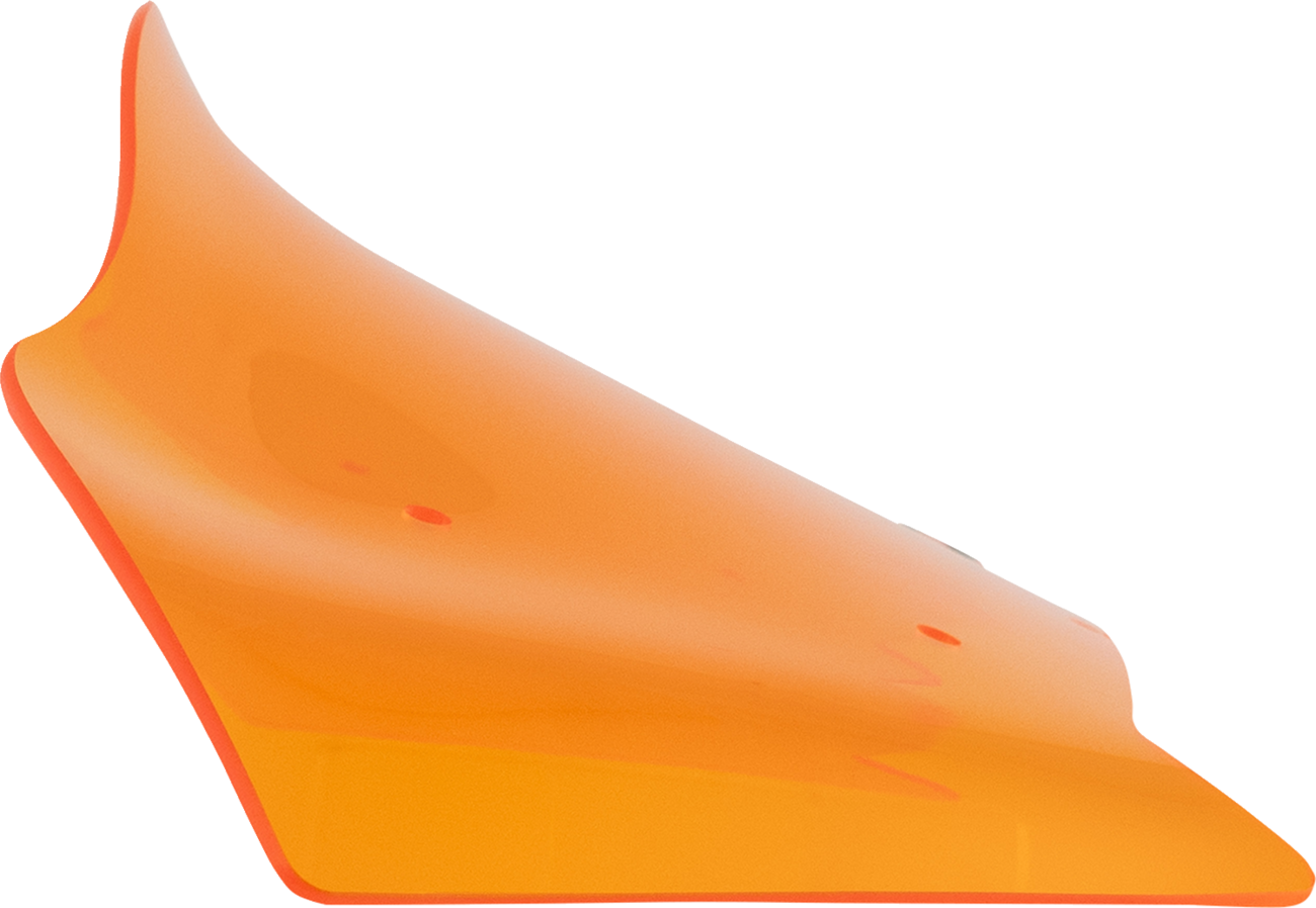 KLOCK WERKS Kolor Flare* Windshield - 8" - Orange - FLHX KWW-01-0729