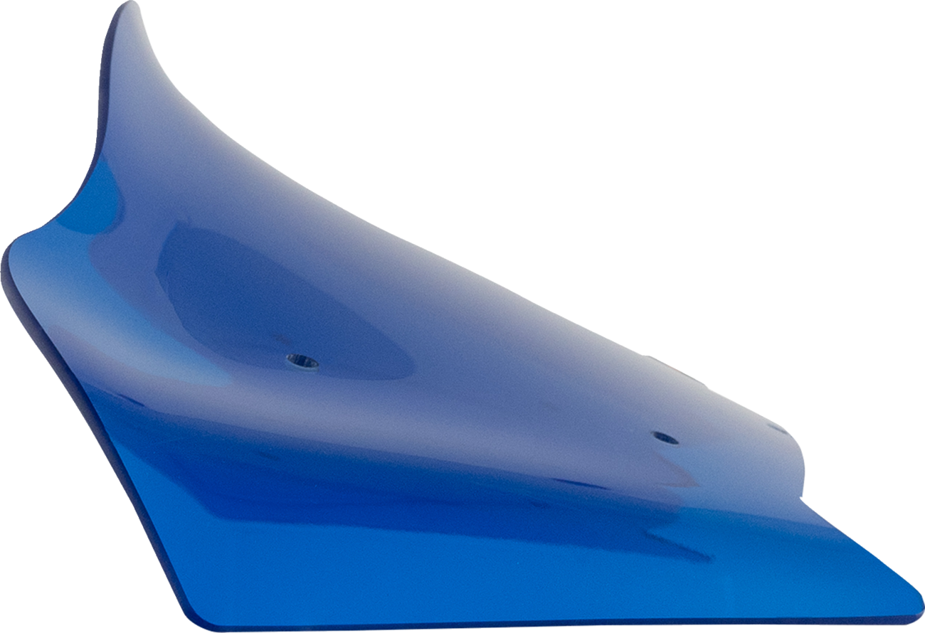 KLOCK WERKS Kolor Flare* Windshield - 8" - Blue - FLHX KWW-01-0732