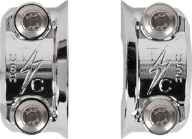 THRASHIN SUPPLY CO. Speedway Perch Clamp - Chrome TSC-2803-3