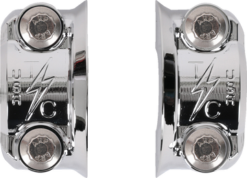 THRASHIN SUPPLY CO. Speedway Perch Clamp - Chrome TSC-2803-3