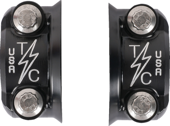 THRASHIN SUPPLY CO. Speedway Perch Clamp - Twice Cut TSC-2803-4