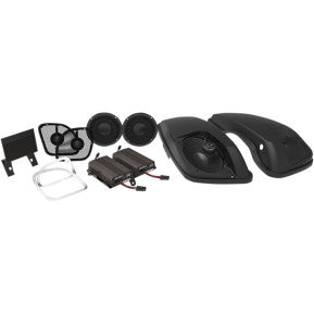 WILD BOAR AUDIO BIG PIG 600-WATT AMP/FRONT SPEAKER AND 6" X 9" LID KIT - 0