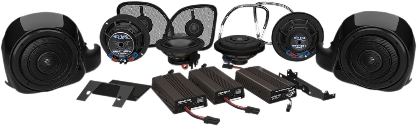 Wild Boar 900-Watt Amp / 6-Speaker Kit