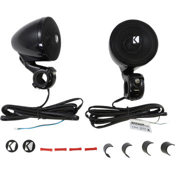 KICKER - MINI SPEAKERS 4 OHM - BLACK