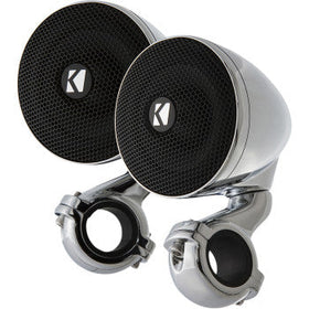KICKER - MINI SPEAKERS 4 OHM - CHROME