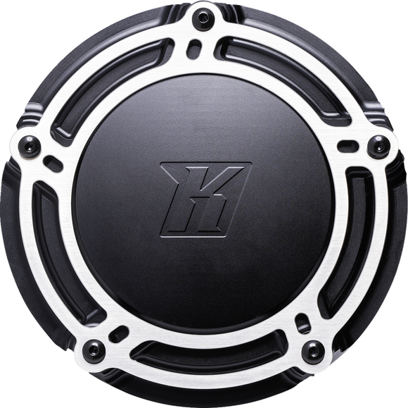 KODLIN USA NXL Derby Cover - Black - M8 Softail K25410