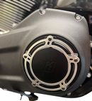 KODLIN USA NXL Derby Cover - Black - M8 Softail K25410