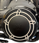 KODLIN USA NXL Derby Cover - Black - M8 Touring K25409