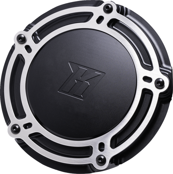 KODLIN USA NXL Derby Cover - Black - M8 Softail K25410