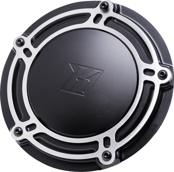 KODLIN USA NXL Derby Cover - Black - M8 Touring K25409