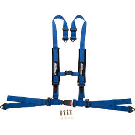 MOOSE UTILITY - UTV SEAT HARNESS - 4 POINT, 2X2 - BLUE