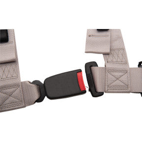 MOOSE UTILITY - UTV SEAT HARNESS - 4 POINTS, 2X2 - GRAY - 0