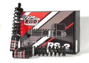 RWD V-Twin RS-2 rear shock absorber for 1999–2025 Harley‑Davidson Touring models with piggyback reservoir