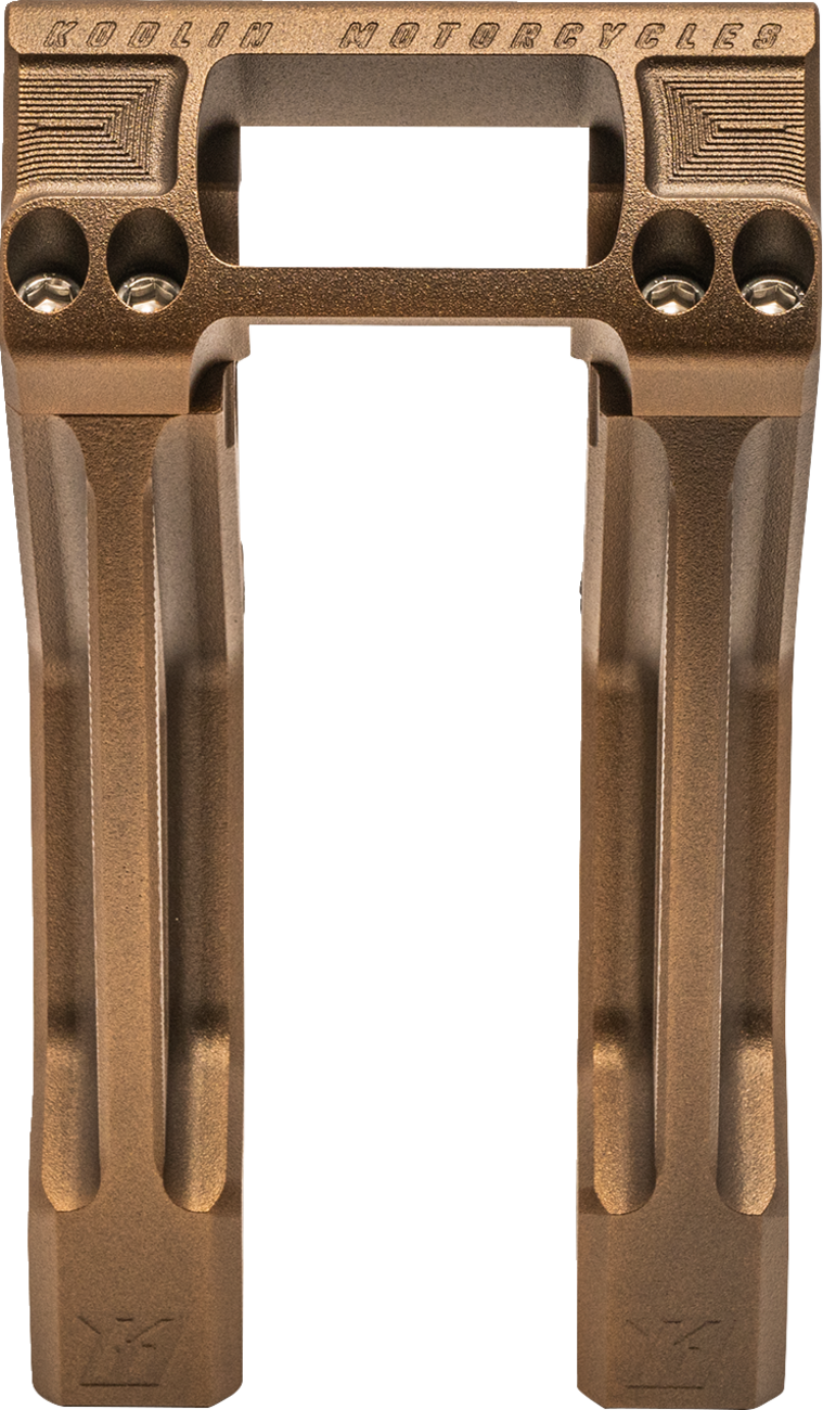 KODLIN USA Fastback Risers - 6" - Bronze K55123B