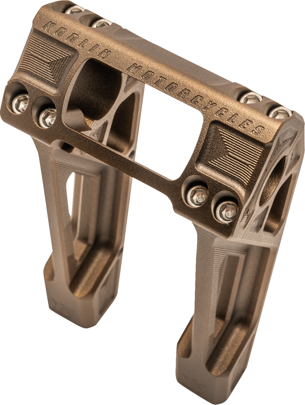 KODLIN USA Fastback Risers - 6" - Bronze K55123B