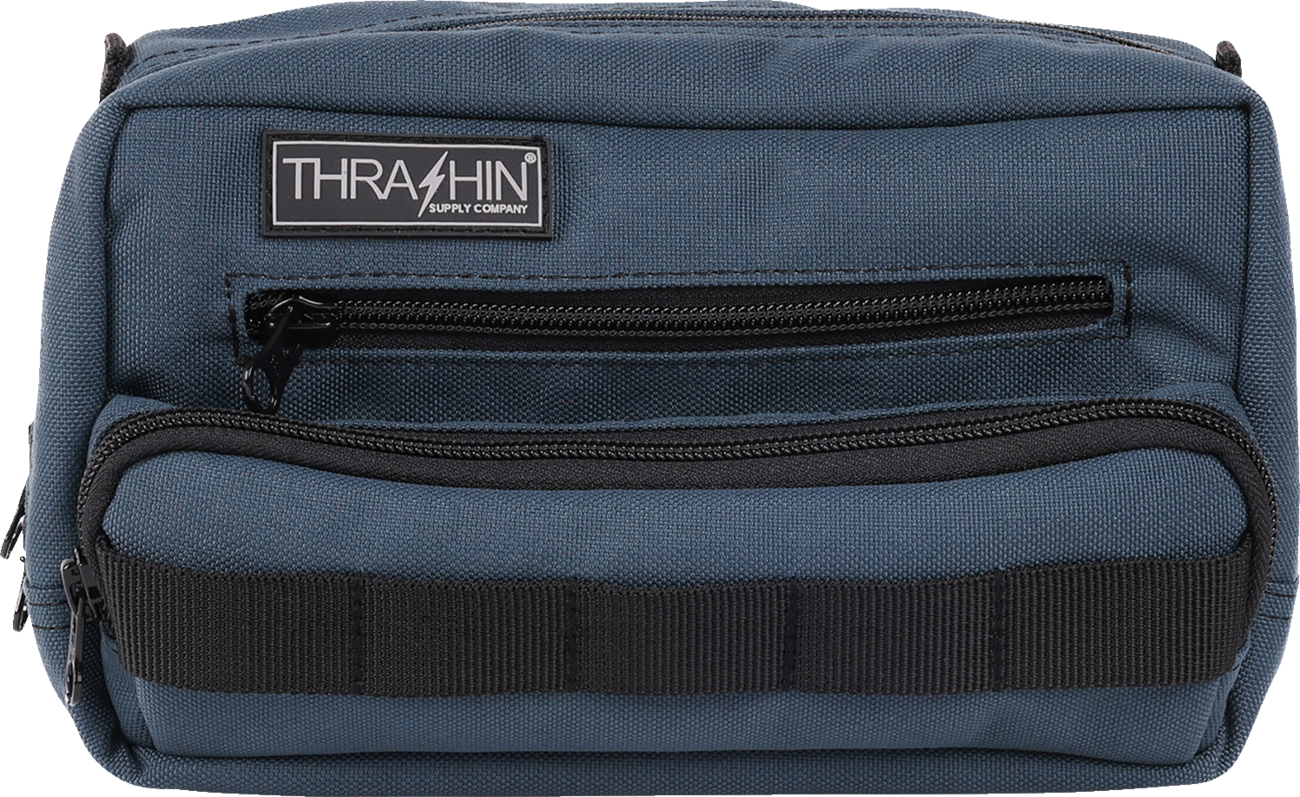THRASHIN SUPPLY CO. Handlebar Bag Plus - Blue THB-0026