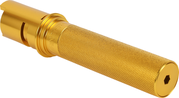 THRASHIN SUPPLY CO. Throttle Tube - Knurled - 1" - Gen 2 TBW - Gold TSC-2806-5