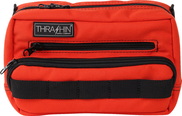 THRASHIN SUPPLY CO. Handlebar Bag Plus - Orange THB-0028