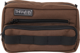 THRASHIN SUPPLY CO. Handlebar Bag Plus - Brown THB-0009
